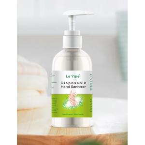 Transparent Mint Waterless Hand Sanitizer With Pump 100ml 300ml 500ml