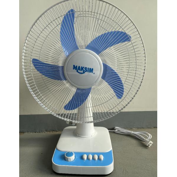 Metal Grill 16'' DC Rechargeable Fan With 4AH Lithium Battery