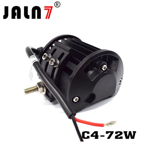 LED Light Bar JALN7 72W 4Rows Combo Beam LED Driving Lamp Super Bright Off Road Lights LED Work Light Boat Jeep