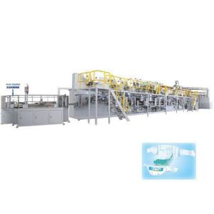Quality Adult Diaper Making Machine with Longitudinal Folding System for sale