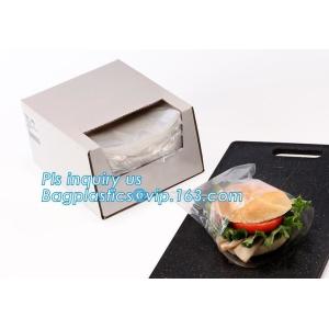 Food Grade Grip Seal Deli Saddle Bags, Printed Semi Saddle Deli Zipper Bag, deli