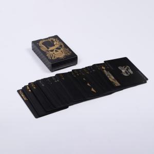 Personalised Black PVC Playing Cards Custom Printing