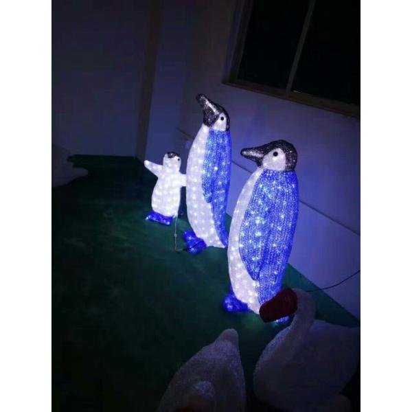 acrylic penguin light
