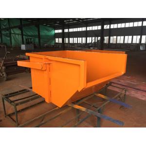 Self Dumping Dumpsters Crane Boat Skip 4 Yard Customized With Your Logo