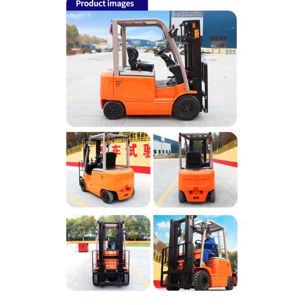 3Ton CE Farm Battery Forklift Warehouse Workshop 4 Wheel Mini Electric Forklift