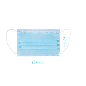 Non Woven Fabric 99% Filtration Disposable Surgical Face Mask