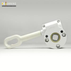 Chinese Aluminium Gear Box White Retractable Awning Gearbox Hardware