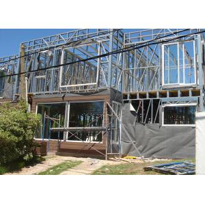 CE Certificate Prefab Steel House , Light Steel Structure House Villa
