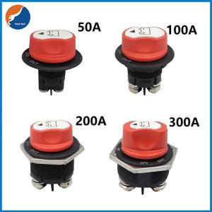 32V 50A 300A Waterproof Master Isolator Dual Battery Disconnect Switch For Boat