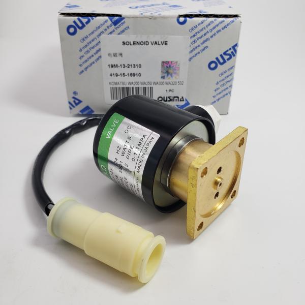 19M-13-21310 419-15-16910 Solenoid Valve For KOMATSU D475A D575A HD325 HD405 WD600