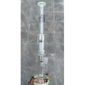 34mm Male Female Freezable Glycerin Coil Glass Ash Catcher for Smoking Water