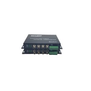 720P/960P/1080P 4 Channel Fiber Optic To Video Converter Optical Multiplexer For