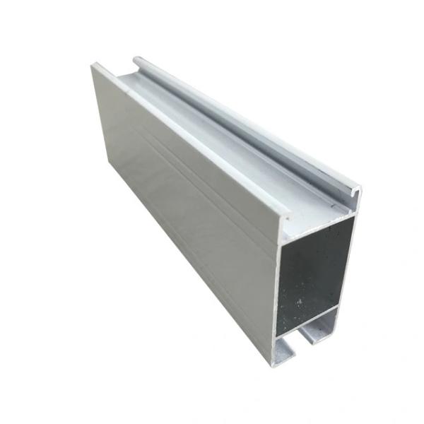 Buy Closet Handle Silver Anodized 6063 T5 Wardrobe Aluminium Profile at wholesale prices