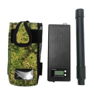 Small portable drone detection device with built-in battery