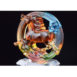 Personalized Award Cups Trophies , Colored Glaze Custom Award Trophies