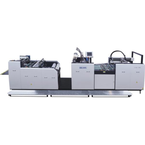 Buy Fully Automatic Plastic Film Laminating Machine YFMA-590mm Format at wholesale prices