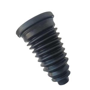 Silicone Rubber Dust Cover Customized Rubber Dust Bellows Protection Machine
