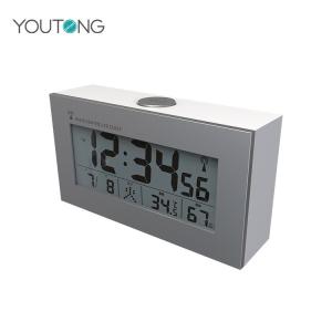 148x82x40mm Electric Table Clock Calendar Temperature And Humidity Led Clock