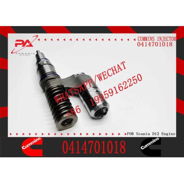 High Pressure Engine Fuel Injector 0414701018 Common Rail Injector Nozzle