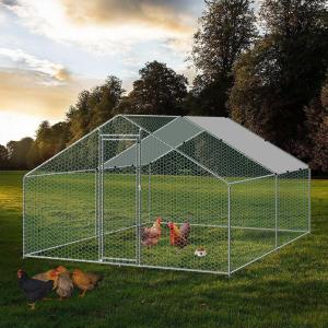 Solid Structure 13x13ft Walk In Chicken Run Coop