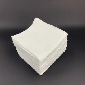 Quality 100% Cotton Disposable Folded Hand Towel 30x30cm For Airline for sale