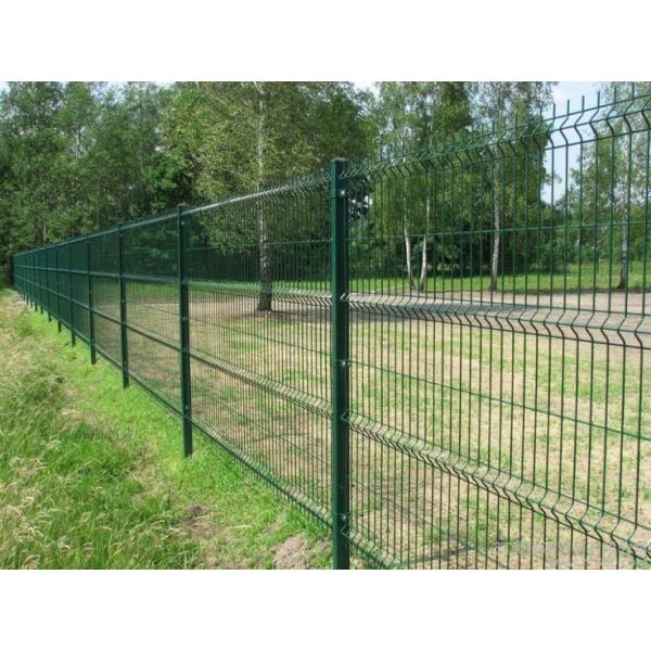 Factory Supply 3D PVC Coated Curved Galvanized Welded Wire Mesh Privacy Garden