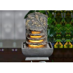 9 Inch Light Up Indoor Waterfall Fountain