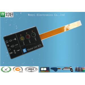 Buy cheap 3 Keys FPC Membrane Switch Embossing Custom Membrane Switch Pad from wholesalers