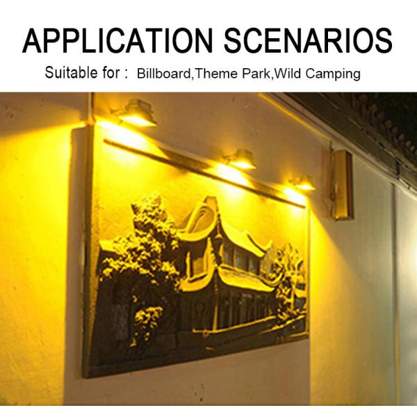 200Watt Ra75 Super Bright Solar Flood Lights ETC DLC For Billboards