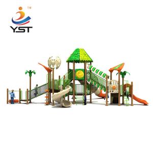 Customized Outdoor Kids Playground Slides Plastic Children 19122