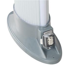 Lightweight Archway Metal Detector LCD Elliptical Walk Through Metal Detector