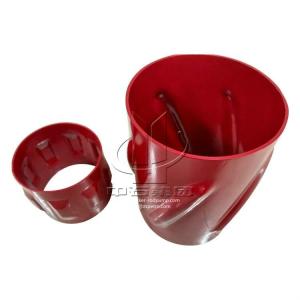 Quality Steel Material Bow Spring Centralizer Solid Hollow Vane Straight Centralizer for sale