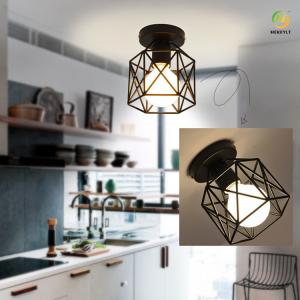 Nordic Aisle LED Ceiling Light Corridor Light Wrought Iron E27
