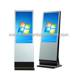 43 Inch Slope Standing Touch Computer Digital Signage IR Touch Screen Display