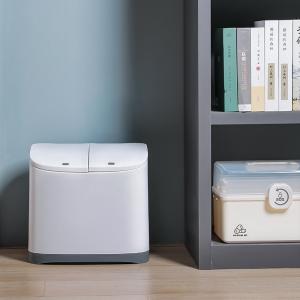 Double-layer Sorting Press Plastic Kitchen Large Household Treadle Dry/wet Trash