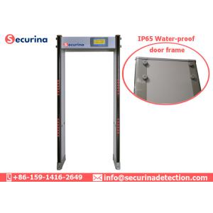 33 Detect Zones Walk Through Metal Detector Scanner Gate With LED Side Light