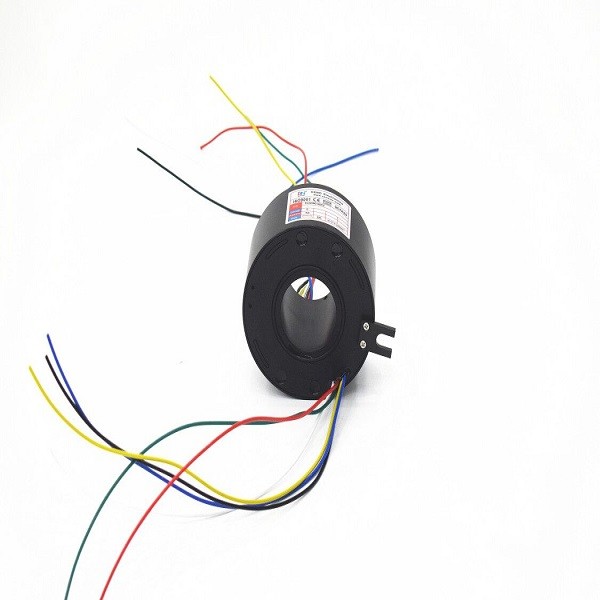 Buy Aluminium Alloy 300rpm 15A 50mm Hollow Shaft Slip Ring at wholesale prices