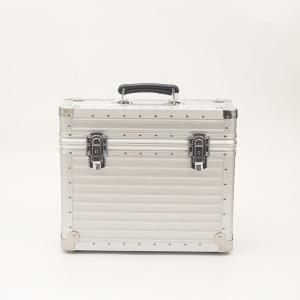 Aluminum Pilot Case Silver Flight Box With Customized Lining