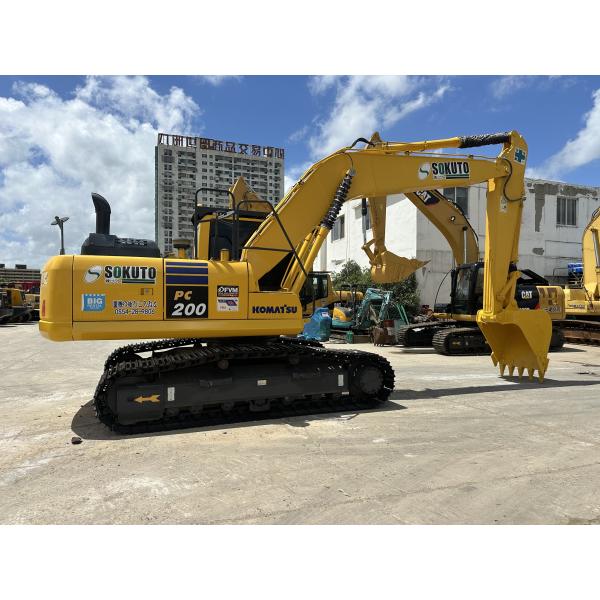 Buy Good condition used komatsu PC200-8 excavator komatsu digger at wholesale prices