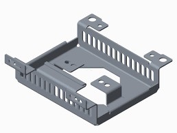 Electronic Hardware Sheet Metal Processing with Color Paint Finish by Hebei