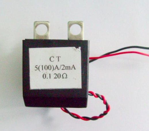 High Precise Instrument Use Mini Current Transformer , 50 / 60Hz 100A Current