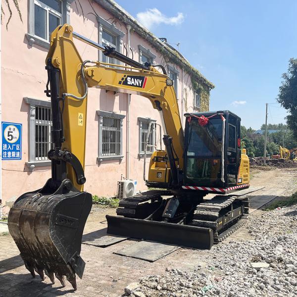 Buy Mini 9Ton Used Sany Excavators Sy95 Digger  Engineering Machine at wholesale prices