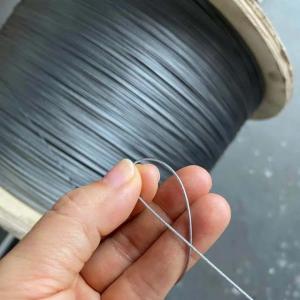 1x7 0.7mm Thin Electric Galvanized Steel Wire Rope Tolerance ±3% for Cold