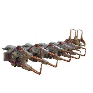 China Electromagnetic Shielding 500V 200KVA Servo Spot Welding Gun Hand Held on sale