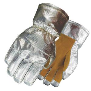 Cowhide Leather Proximity Structural Firefighting Gloves Tear Resistant NPFA1971