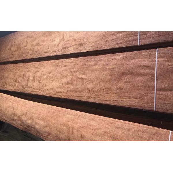 Buy Strong Transverse Tensile Strength Burmese Pear Natural Wood Veneer For Durable at wholesale prices