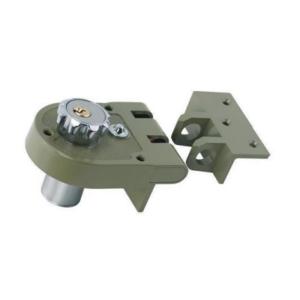 Brass Cylinder Rim Lock Anti-Theft Middle Night Latch 2.5 Inch