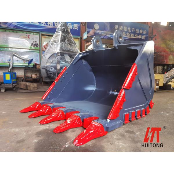 Buy Custom 30 Ton Excavator Rock Bucket Q355b With Pins at wholesale prices