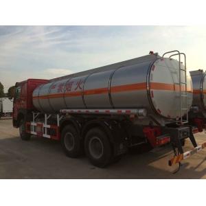 Sinotruk Howo7 Edible Oil Transport Vehicle Liquid Tanker Truck , Mobile Gas