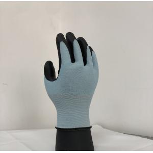 Oil Resistant 13G Seamless Nitrile Gloves With Grip